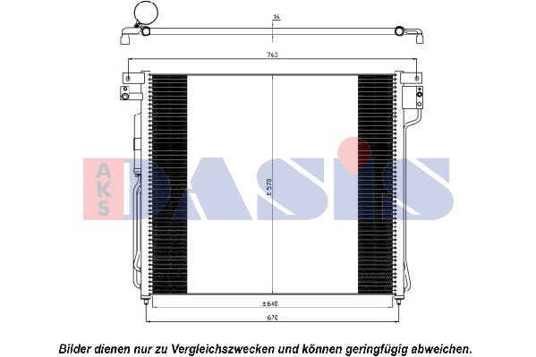 AKS DASIS kondensatorius, oro kondicionierius 072038N